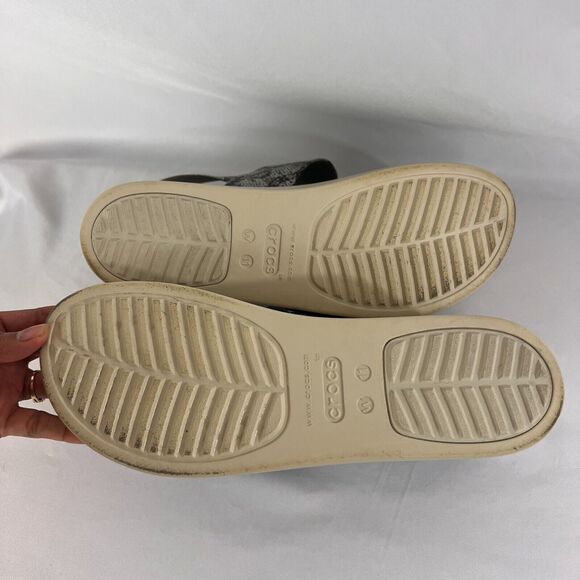 Crocs LiteRide Brooklyn SNAKE Platform Sandal Womens Size 11 - Picture 9 of 11